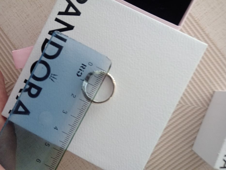 Бижута PANDORA комплект гривна и пръстен  ново