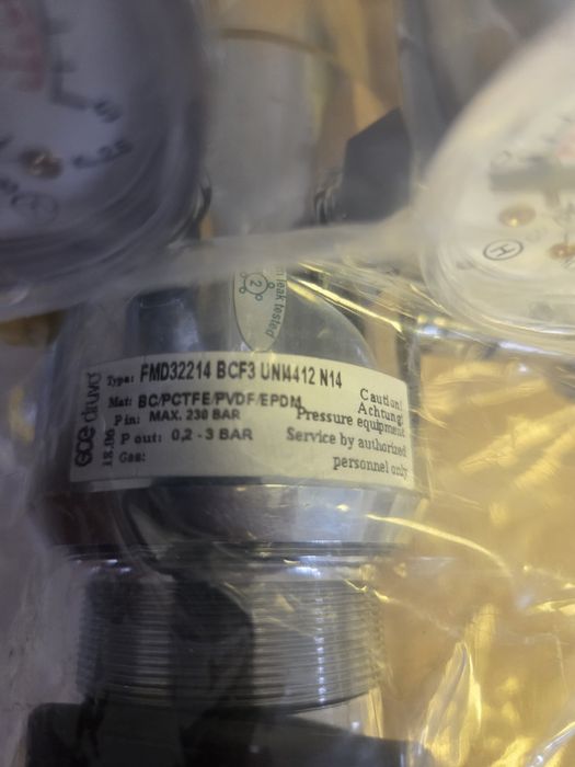 Regulator de presiune profesional GCE DRUVA FMD32214 – NOU, nefolosit