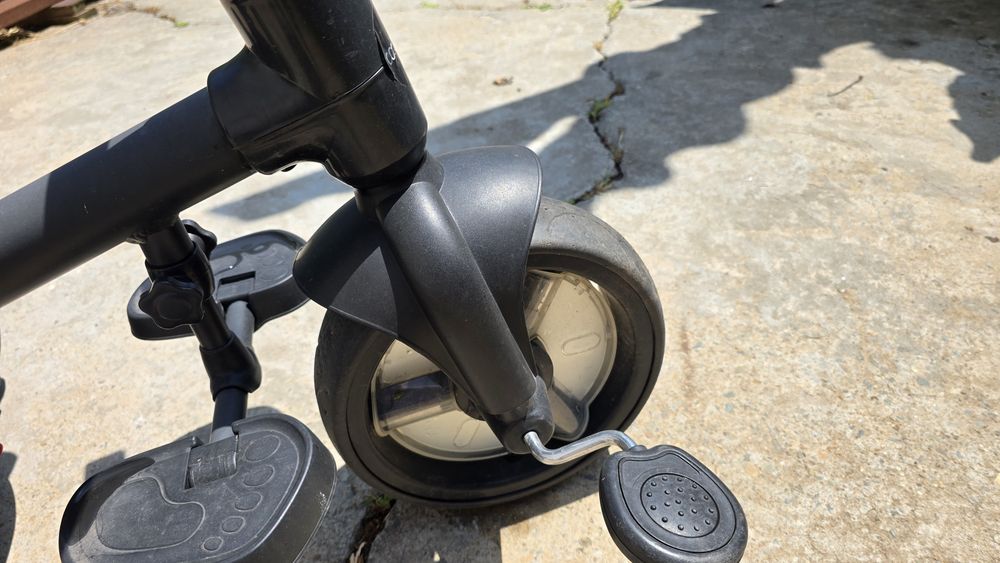 Tricicletă multifuncțională Coccolle Alto, culoare muștar – folosita