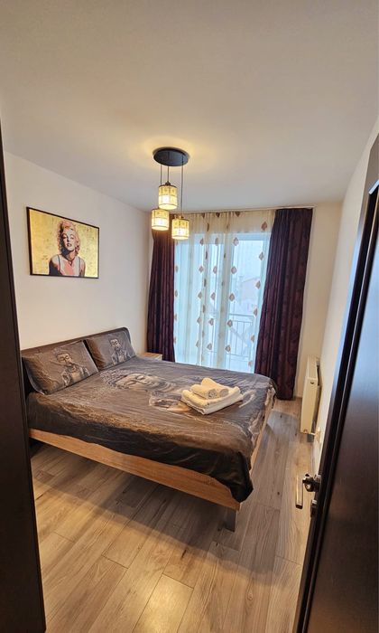 Imchiriez apartament 2 camere  modern mobilat cu  balcon  In Sibiu.