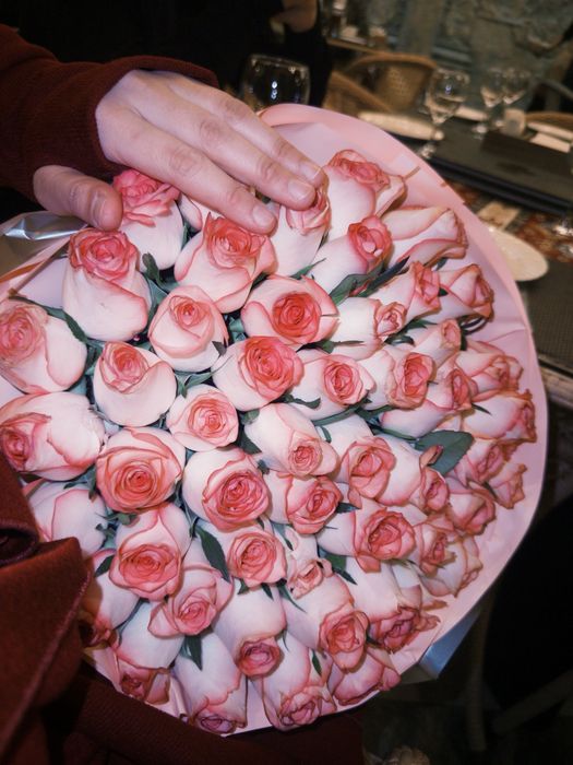 Цветы роза 51 шт