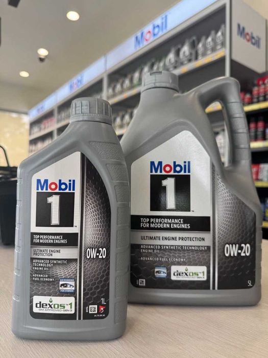 Моторное масло Mobil 1 0W20 dexos 1 gen3 — Оригинал. Бесплатная замена
