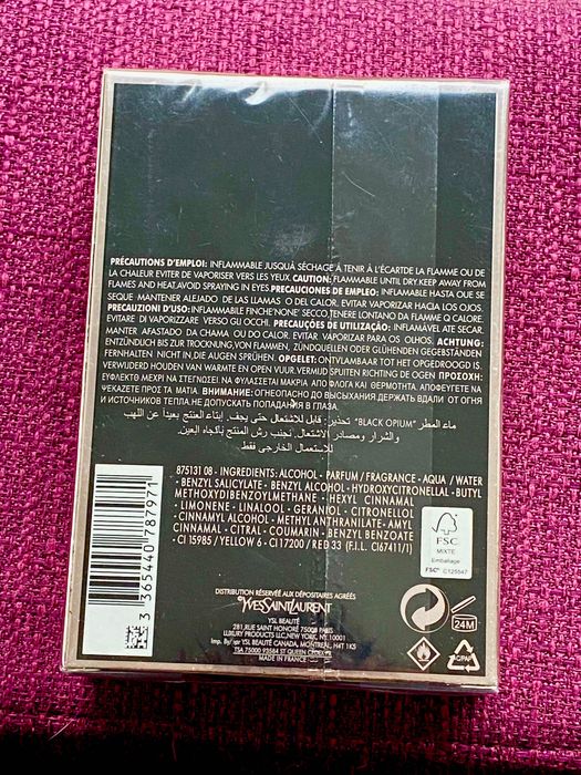 Parfum YSL Black Opium 90 ml