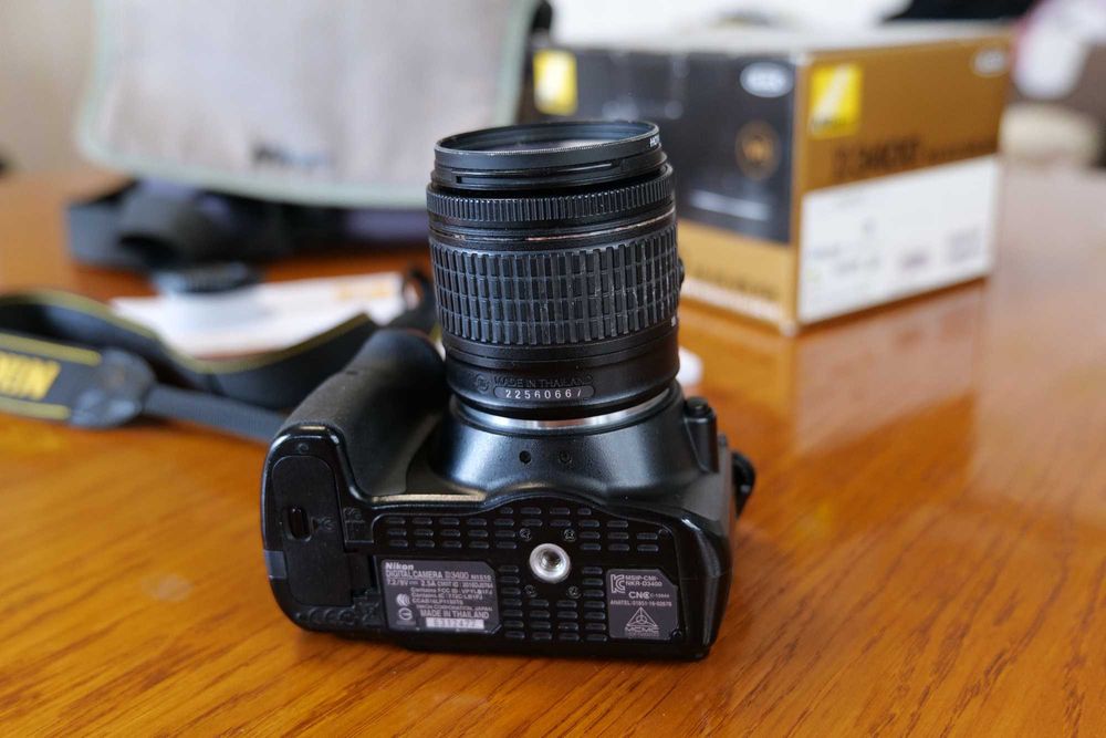 Фотоапарат DSLR Nikon D3400 + 18-55 AF-P VR+чанта Nikon + San Disc 16 gb