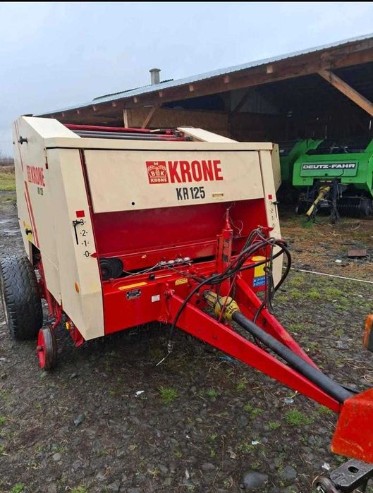 Presă balotiera rotundă Plasă+Ață/krone/Metal fach