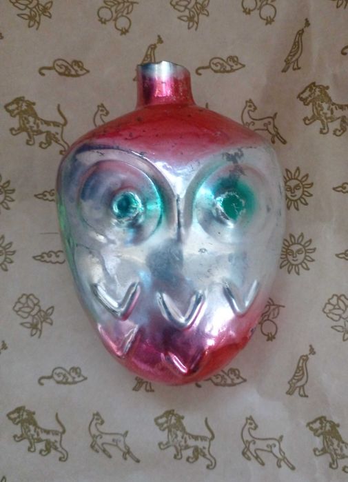 Винтажные ёлочные игрушки