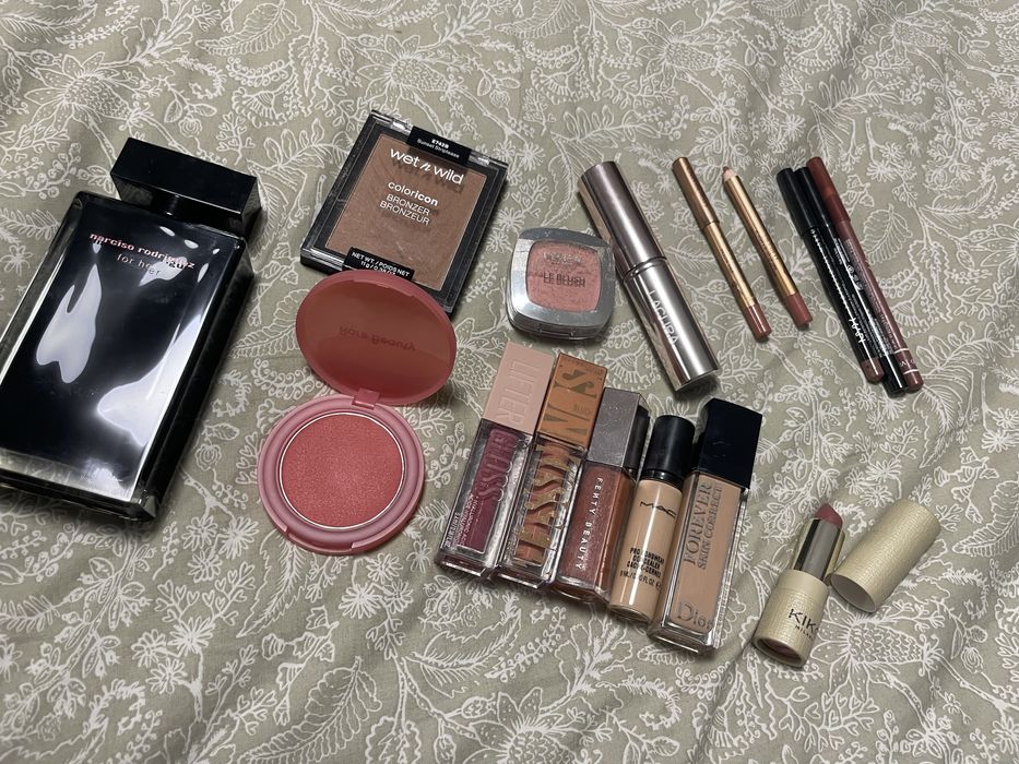 Dior Nyx Rare Beauty charlotte tilbury fenty beauty Kiko Milano