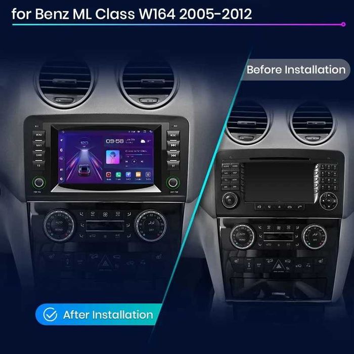 Navigatie Android Dedicata Mercedes ML W164|GL X164 (2005-2012)BT/WiFi