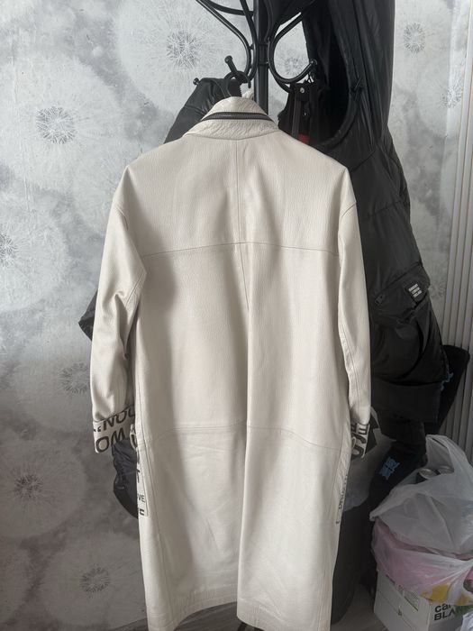 Кожаный плащ с Турции