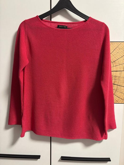 Bluza Massimo Dutti - noua - roșie, eleganta,  mărimea S/36