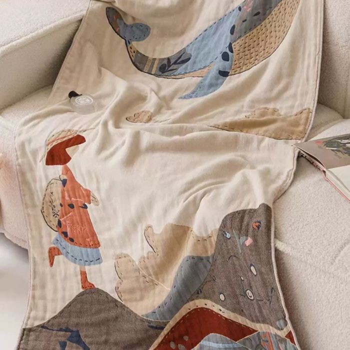 Муслиновое полотенце банное