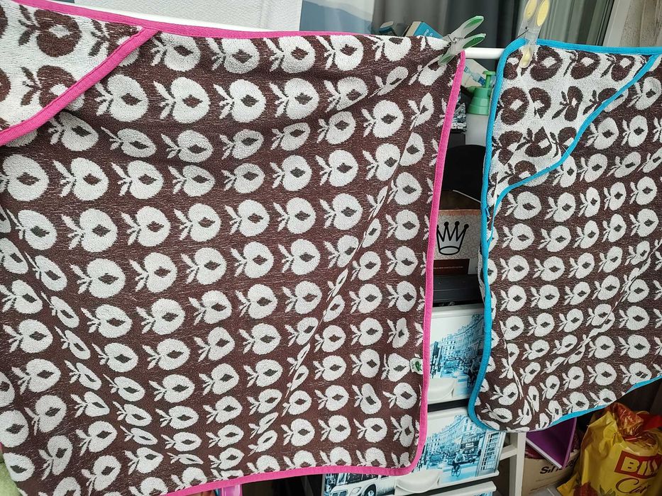 Хавлиена кърпа за дете с качулка, памучни за бебе