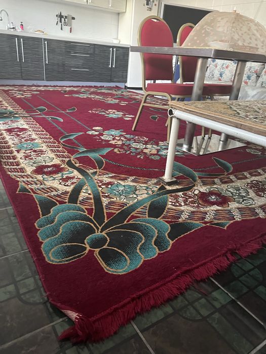 Ковер цвет бордо 5*3м