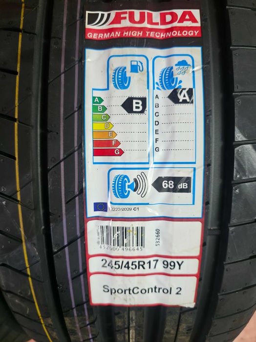 Anvelope de VARA - 245/45/17 - FULDA - NOI - DOT 2018 !