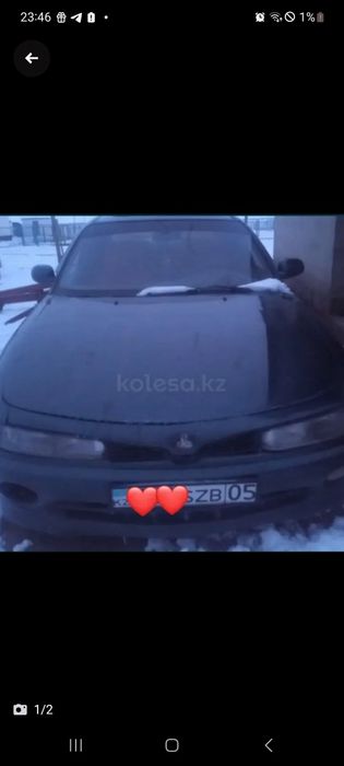 Машина на ходу  митсубиси!!