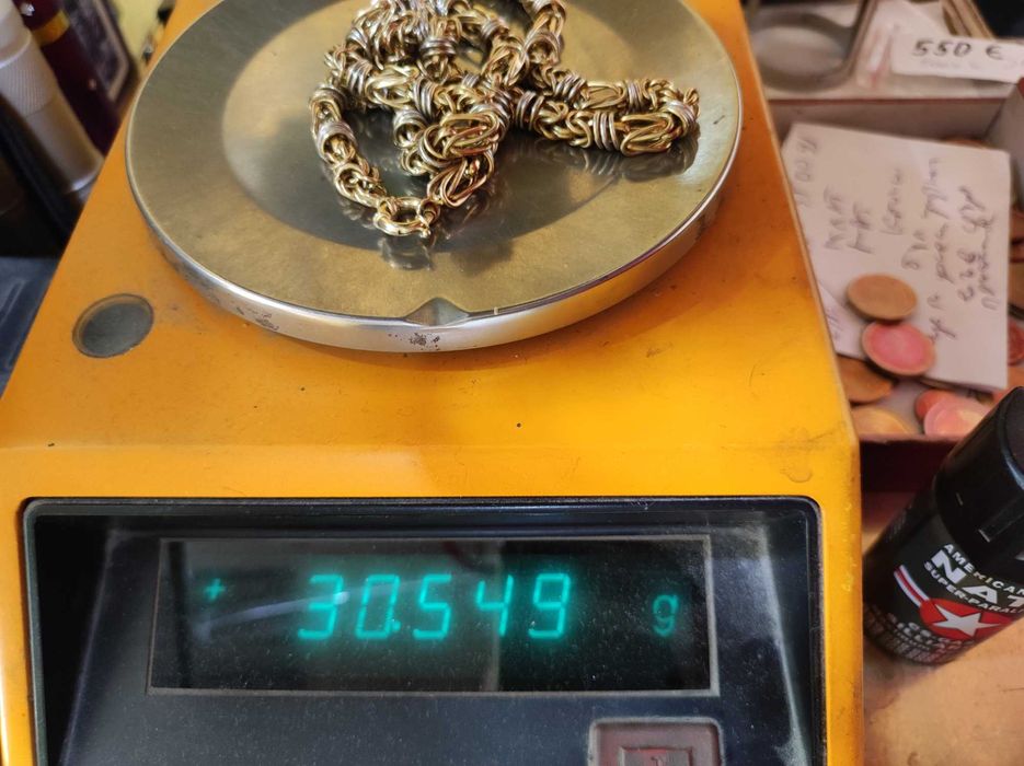 Златен ланец 30,54грама.... 51см