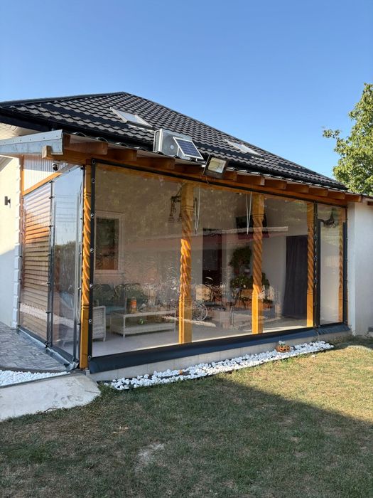 Producător folie transparenta terasa, terase, foisoare, foisor