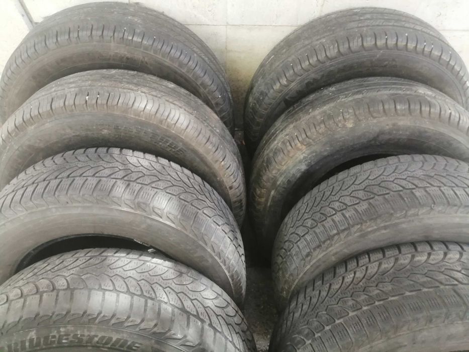 Продавам зимни  гуми втора ръка за джип.