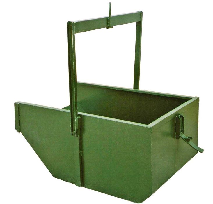 Bena macara cu autodescarcare, bena deseuri constructii