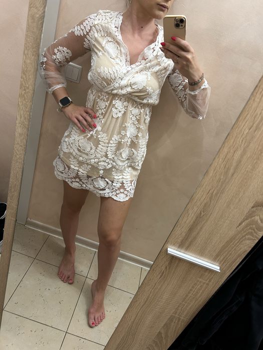 Дамска стилна рокля