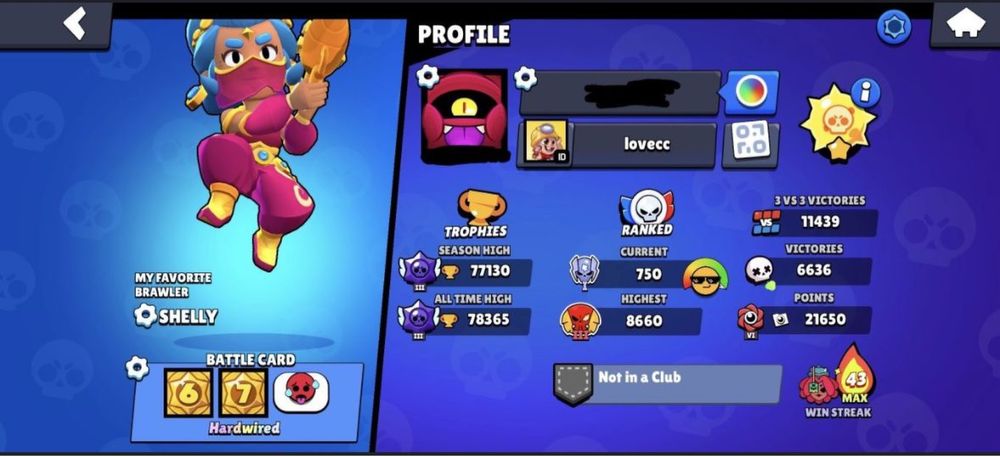 Аккаунт бравл старс