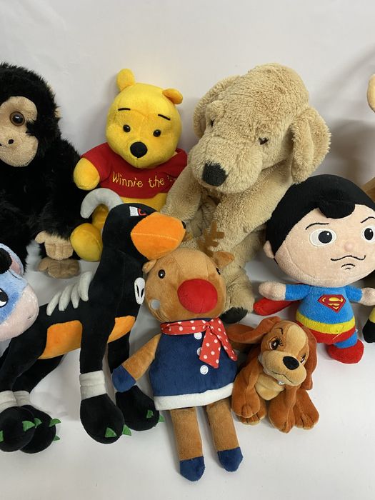 Lot 12 jucării din pluș minion my Little pony winnie en-gros