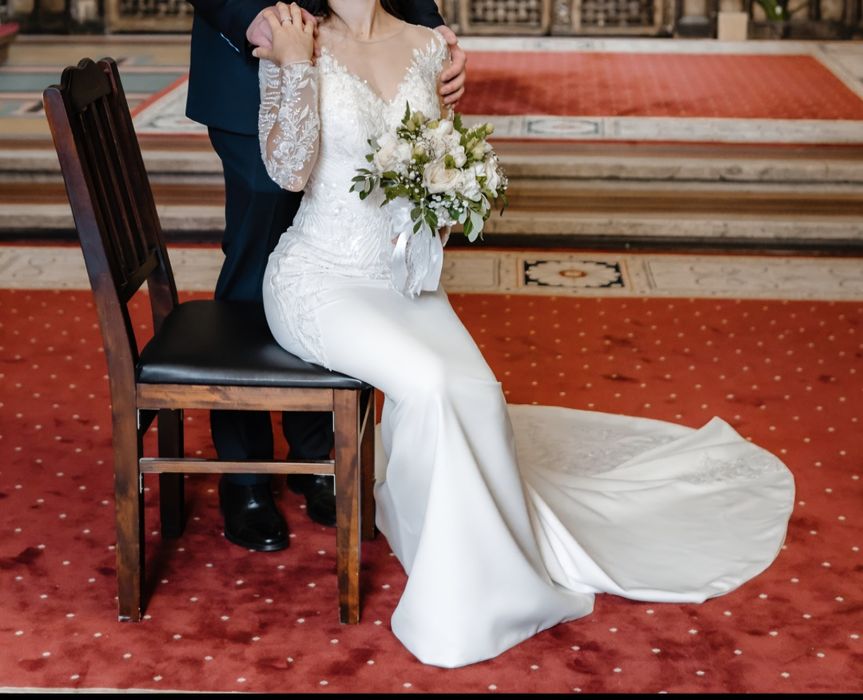 Rochie de mireasa / 152cm înălțime mireasa