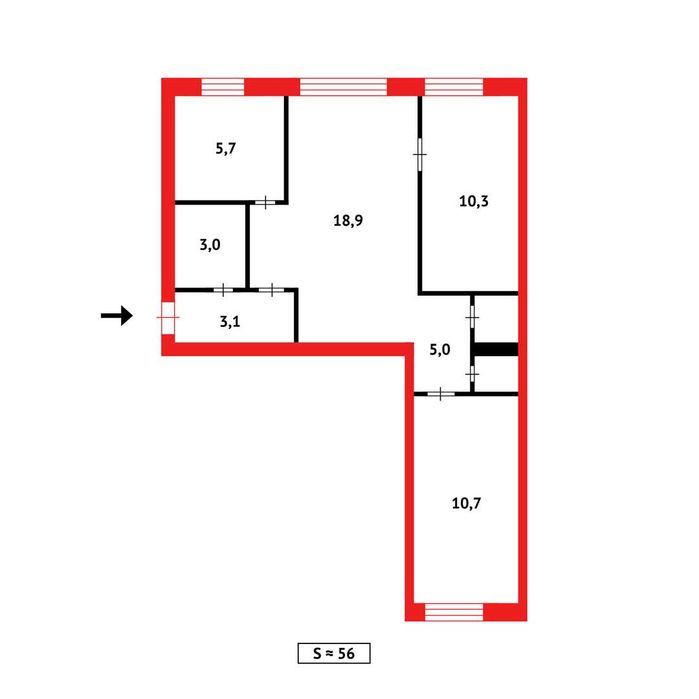 Продам 3х комн на Старте/ПОМОЩЬ В ИПОТЕКЕ