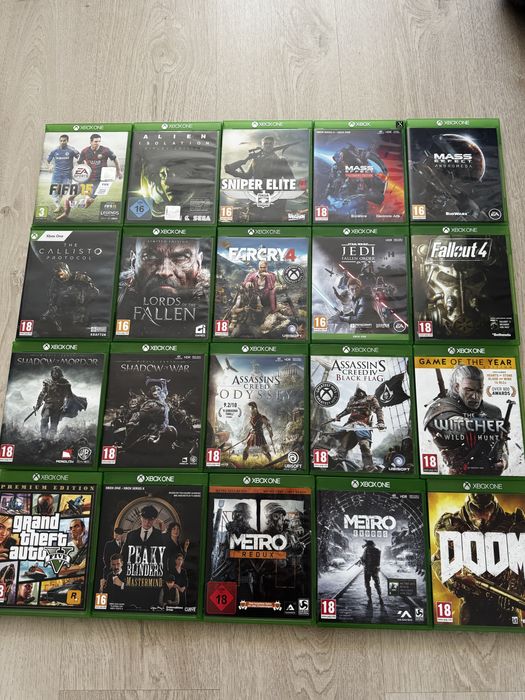 Vand colectie Jocuri pentru xbox one