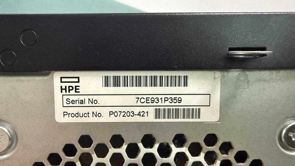 HPE ProLiant MicroServer Gen10 - AMD Opteron X3418