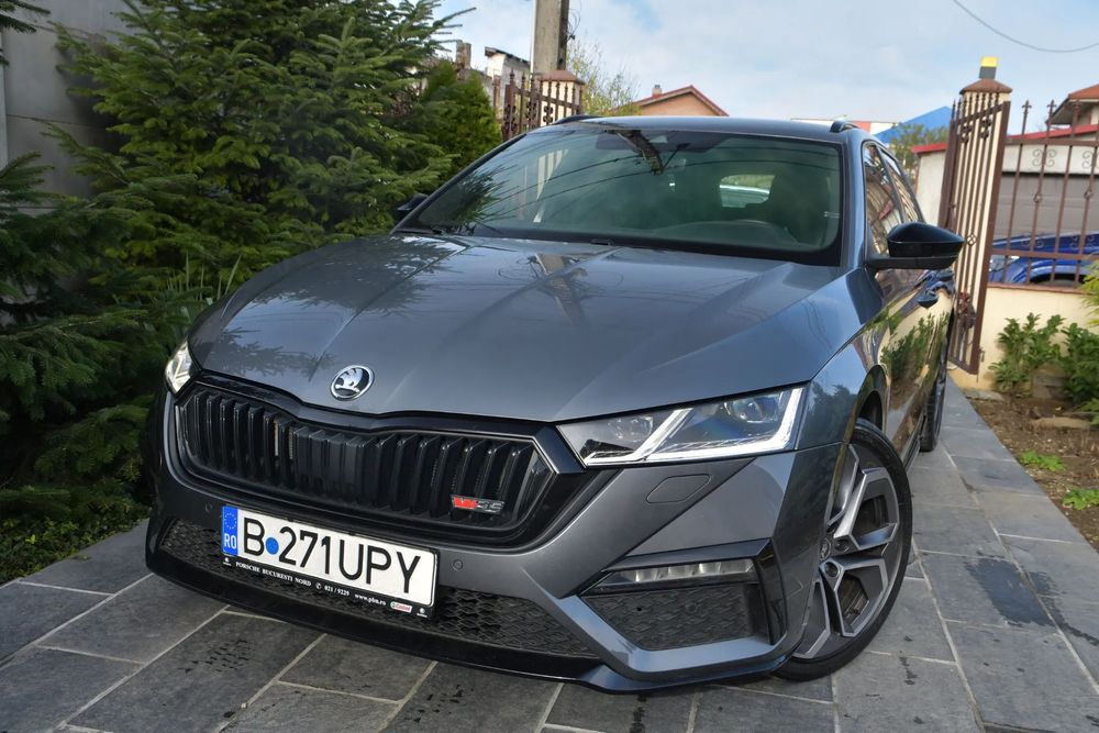 Skoda Octavia TVA Deduct #Octavia VRS #Garantie 09.2026#Crystal Led#19inch#Carplay