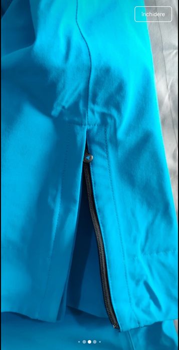Pantaloni schi Dainese Dermizax EV cu protecție lombara unisex,mărime L, stare foarte buna