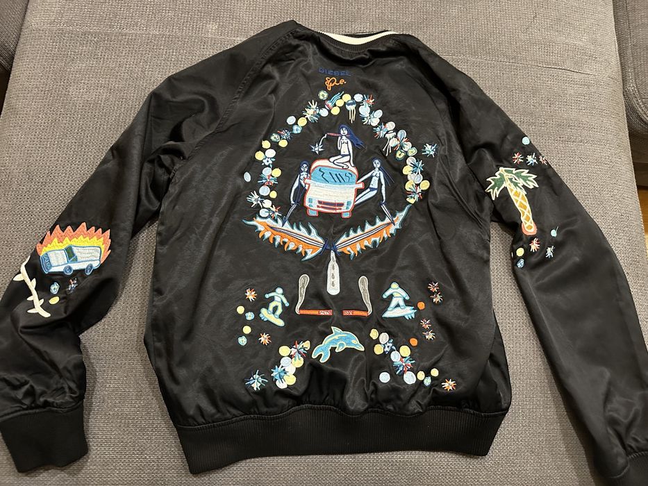 Оригинално двулицево  Diеsel J Rocket яке S размер