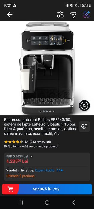 Espressor Automat Philips