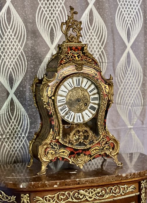Ceas vechi stil Charles Boulle *** vintage / antic / vechi / retro ***