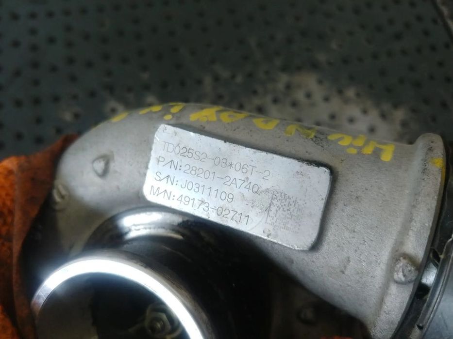 turbina 1.4 crdi d4fc hyundai ix20 i30 28201-2a740