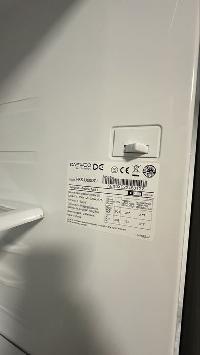 Daewoo combina frigorifica