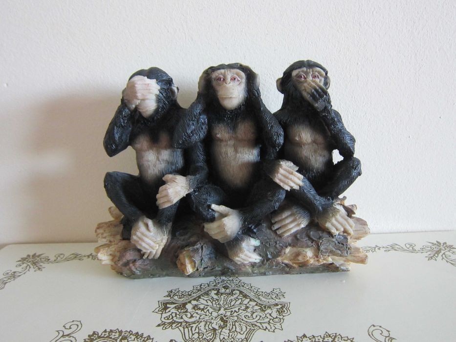 cadou deosebit 3 maimute intelepte Legea de Aur  Germania 1980