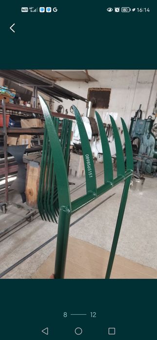 Грелинет, лопата чудо, градински инструменти,широка вила