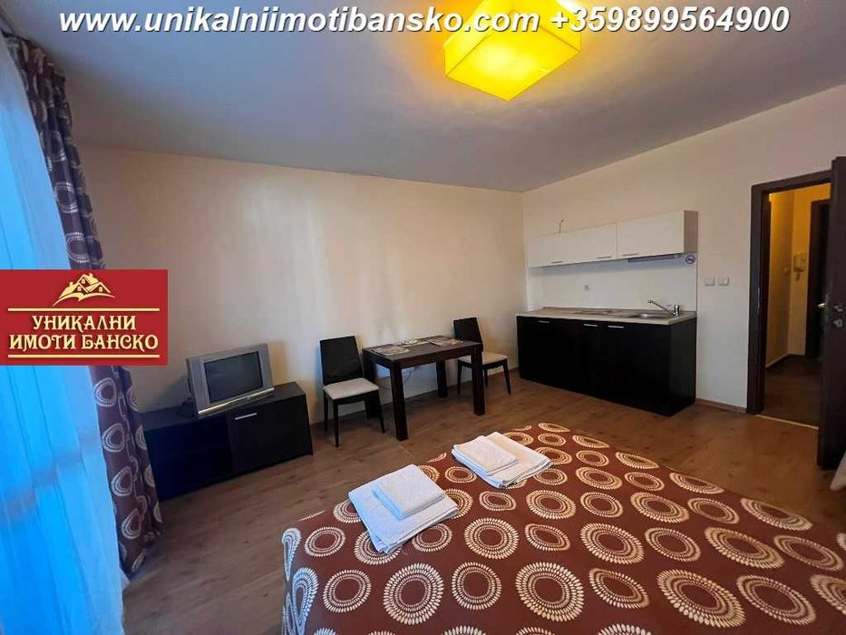 Добра локация! Едностаен апартамент за продажба в Банско
