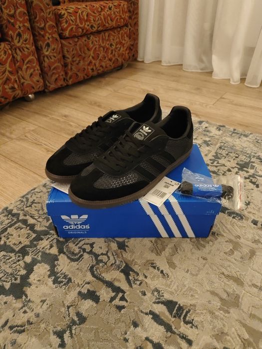 Черные Adidas samba оригинал, новый