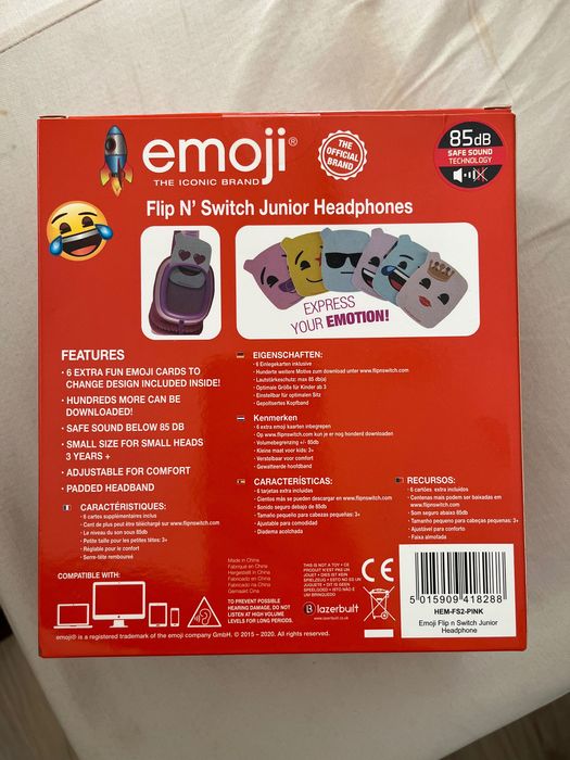 Детски слушалки EMOJI