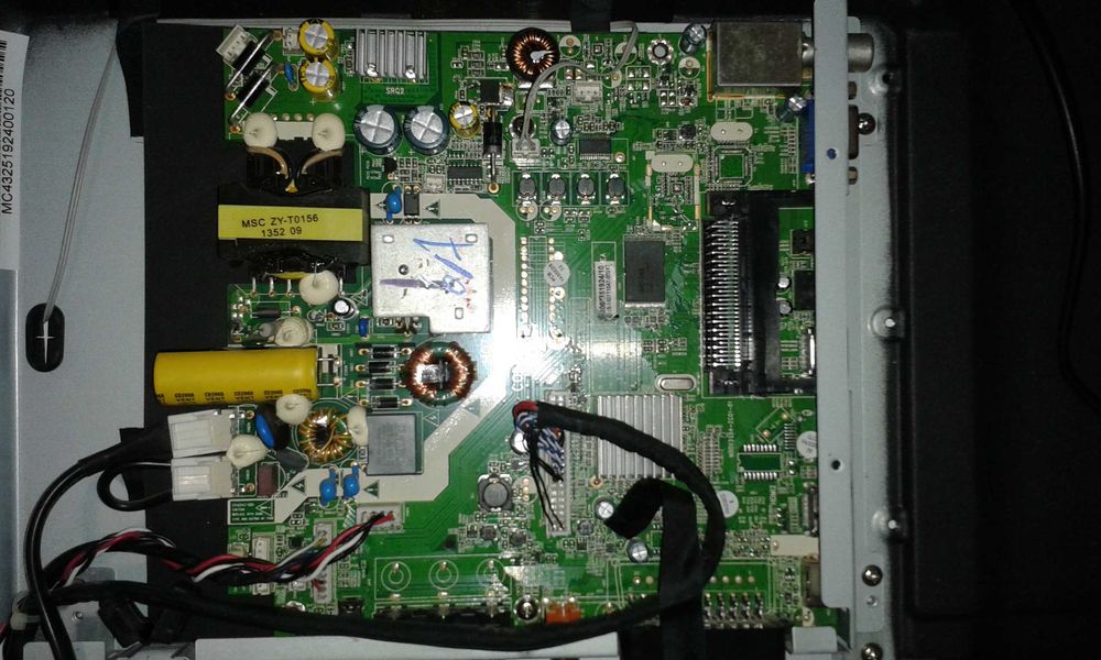 Componente tv led placă de bază și sursă alimentare