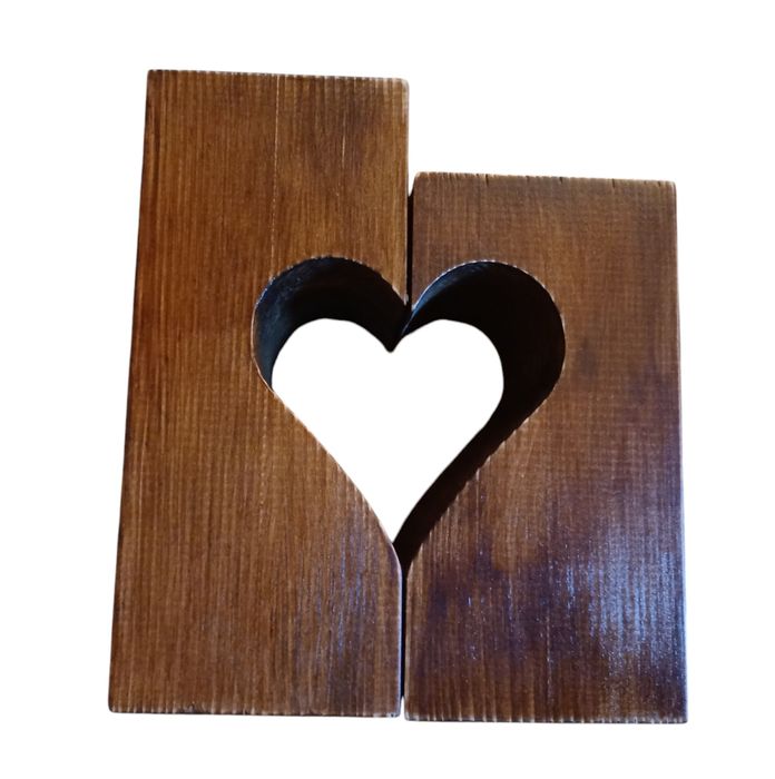 Suport lumanari inimioara