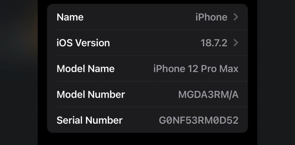 Iphone 12 Pro max -128Gb
