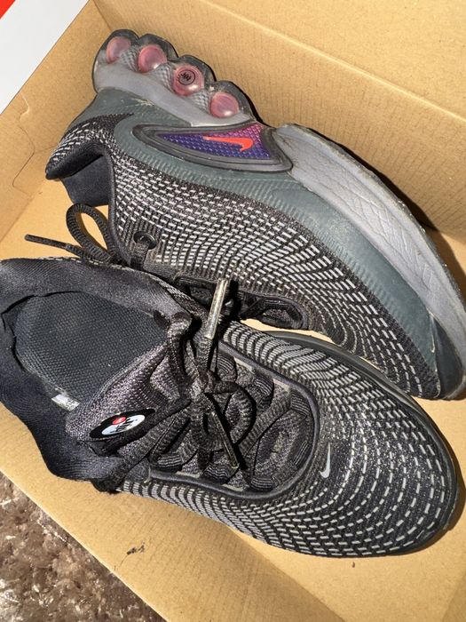 Papuci Nike Dn gri cu negru si mov