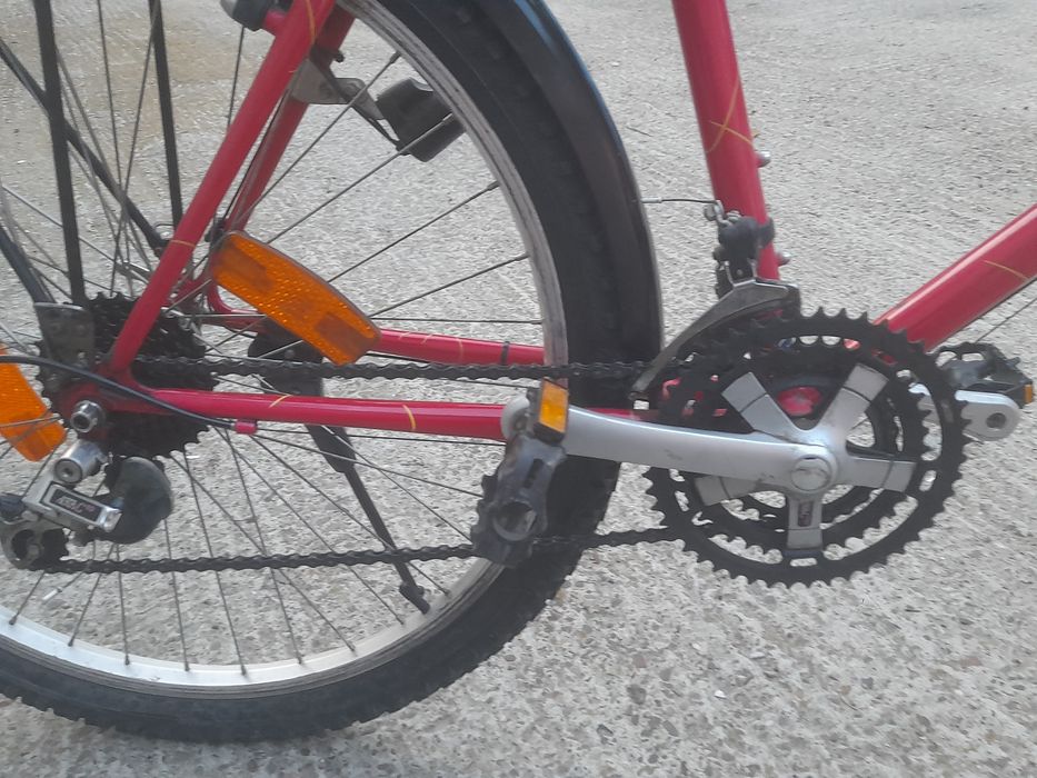 Bicicleta rosioara