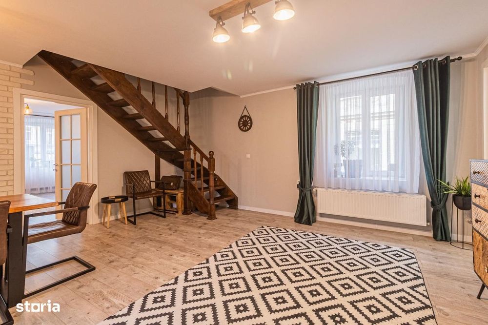 Apartament 4 camere cu cramă de 52 mp și loc de parcare-Str Lunga