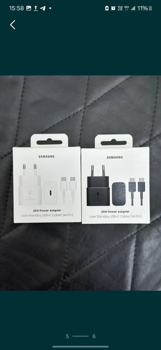 25w, 45w, 50w, 65w Samsung оригинальное зарядное устройство, есть дост