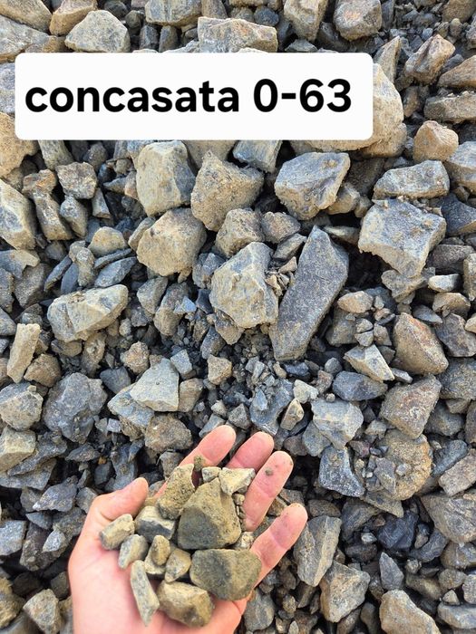 Aduc nisip blast piatra concasata